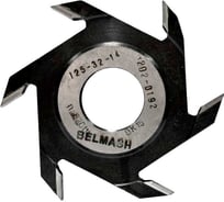 Фреза пазовая дисковая по дереву (125х32х14 мм; Z6) Белмаш RF0030A