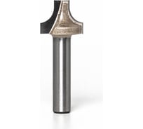 Фреза пазовая фасонная стф-2057 19х10 мм, R6 мм, хв-к 8 мм Strong стф-20570019