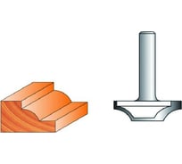 Фреза пазовая фасонная стф-2156 22х6 мм, R6 мм, хв-к 8 мм Strong стф-21560022