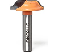 Фреза пазовая фасонная стф-2154 28х8 мм, R4 мм, хв-к 8 мм Strong стф-21540028