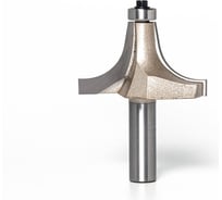 Фреза кромочная фигурная с нижним подшипником стф-2217 50.7х28 мм, R14 мм, хв-к 8 мм Strong стф-22170050