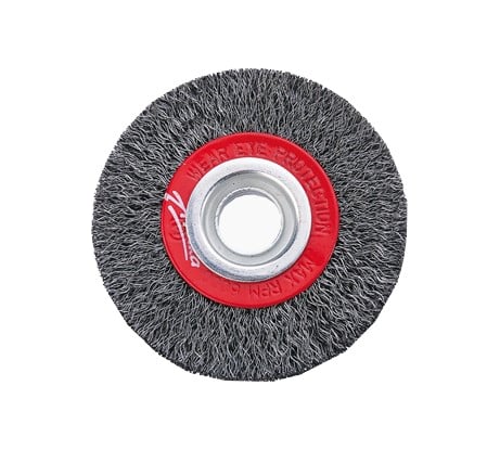 Щётка круглая, гофрированная проволока №182 50 мм АТАКА 34733