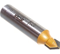 Фреза пазовая c углом 90 градусов (9.53x9.53x43 мм; S=12 мм) ARDEN 200211