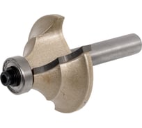 Фреза кромочная фигурная с нижним подшипником СТФ-2009 38х16х8 мм, R 6 мм Strong стф-20090038