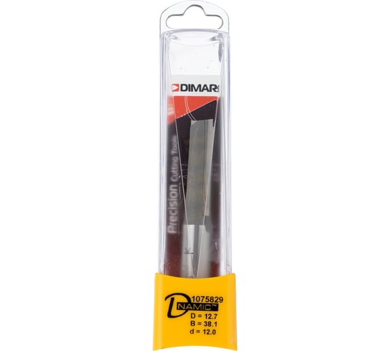 Фреза пазовая (12.7x38х79 мм; Z2; хвостовик 12 мм) Dimar 1075829