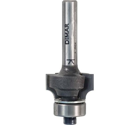 Фреза фаска радиусная R4 (20.7x9.5х53 мм; подшипник; хвостовик 8 мм) Dimar 1090055 1