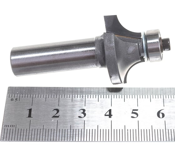 Фреза фаска радиусная R7.9 (28.6x13.5х62 мм; подшипник; хвостовик 12 мм) Dimar 1090139