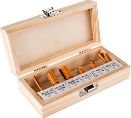 Набор фрез (6 шт; хвостовик 6 мм) Gigant G-0606