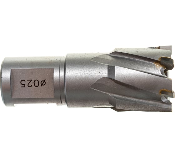 Сверло по металлу корончатое Weldon 19 мм HM (25х35х60 мм) D.BOR 477250102D