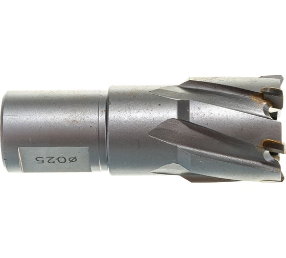 Сверло по металлу корончатое Weldon 19 мм HM (25х35х60 мм) D.BOR 477250102D
