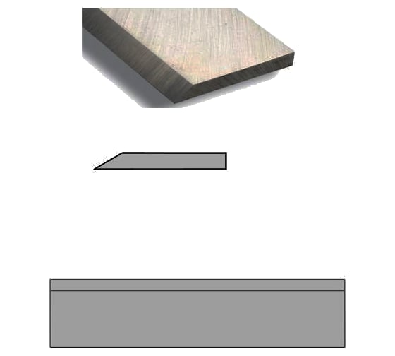 Нож строгальный HSS 18% (1050x25x3 мм) WOODWORK 73.105.25 1