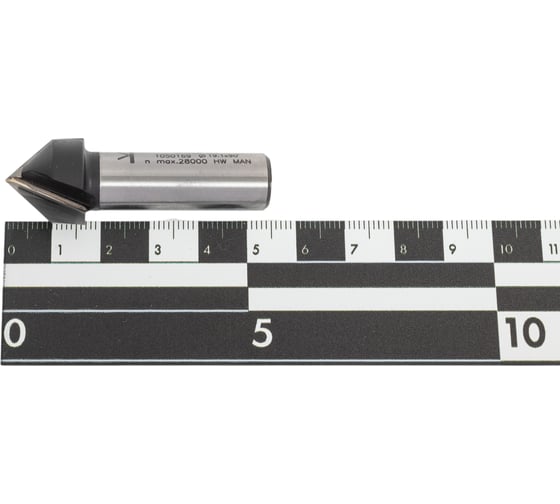 Фреза V паз (19.1x16х54 мм; 90 гр; хвостовик 12 мм) Dimar 1050169