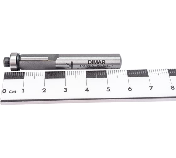 Фреза обгонная (9.5x12.7х59 мм; Z2; хвостовик 8 мм) Dimar 1010015