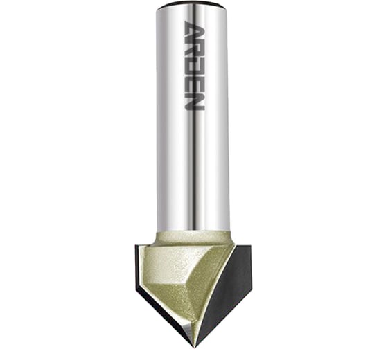 Фреза пазовая V-образная 90 градусов (12.7х12.7x64 мм; S=6 мм) ARDEN 200622
