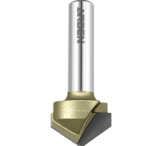 Фреза пазовая V-образная 135 градусов (19.05x13.5x50 мм; S=8 мм) для Alucobond ARDEN 200830A