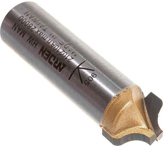Фреза Гусёк (R1 5 мм, R2 2 мм, 14x10 мм, хвостовик 12 мм) ARDEN 210210A 1