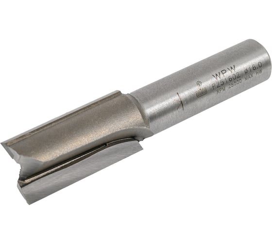 Фреза пазовая (16х32 мм; Z2; хвостовик 12 мм) WPW P251602