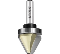 Фреза конусная с верхним подшипником (25.4x19 мм, хвостовик 8 мм) ARDEN 220831