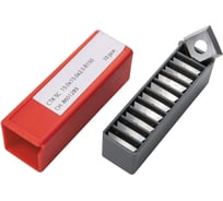 Нож поворотный STK SC KCR18+ (10 шт; 15x15x2.5 мм; R150) для вала helical CERATIZIT 12618855