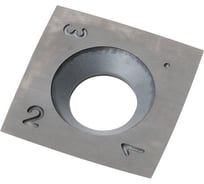 Нож поворотный CTOPP10 (10 шт; 15x15x2.5 мм; R150) для вала helical CERATIZIT 11789899