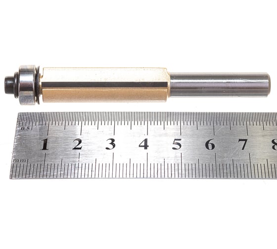 Фреза обгонная с нижним подшипником (12.7x38.1 мм, хвостовик 8 мм) ARDEN 151851