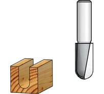 Фреза галтель удлиненная R1.6 (3.2х9.5 мм; хвостовик 6 мм) WPW RBL0323