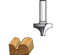 Фреза радиусная врезная R12.7 (35х25 мм; хвостовик 12 мм) WPW RV12002
