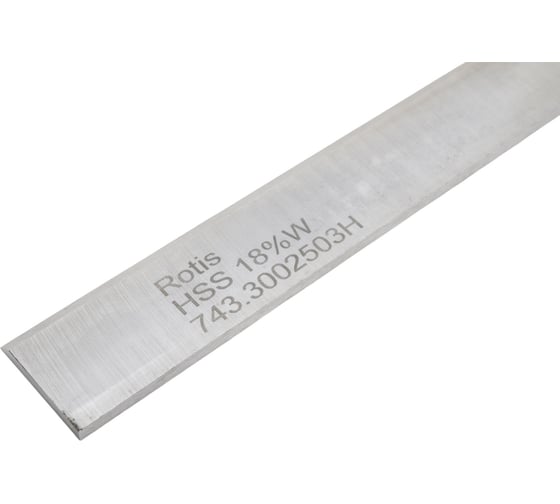 Нож строгальный (300x25x3 мм; HSS 18% W) ROTIS 743.3002503H