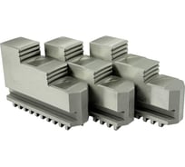 Кулачки обратные к патрону токарному 400 3-х кул. шаг 11 мм, ширина 36 мм, паз 13 мм TORNERI Т019452