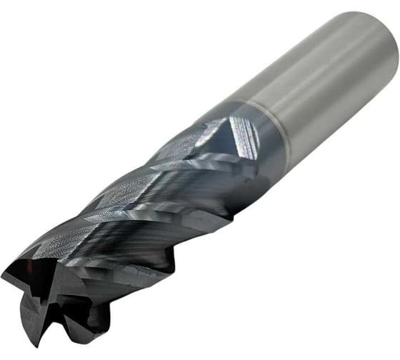 Фреза концевая ц/х монолитная т/с 16x45x100 мм, z=4, с покрытием AlTiN TORNERI Т018559 1