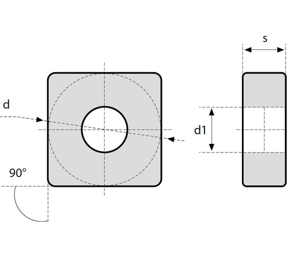 Пластина твердосплавная токарная SNGA120420 CK10 Debever Machining Solutions SNGA120420CK10 1