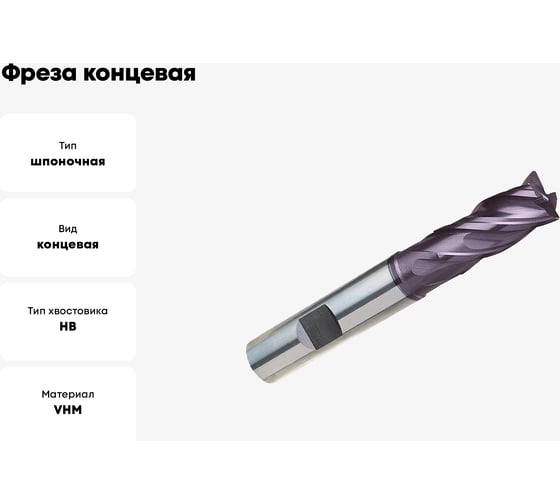 Фреза концевая Super Line короткая серия GH100U (7 мм; твердый сплав; тип NH; FIRE; Z3) Guhring 5574 7,000