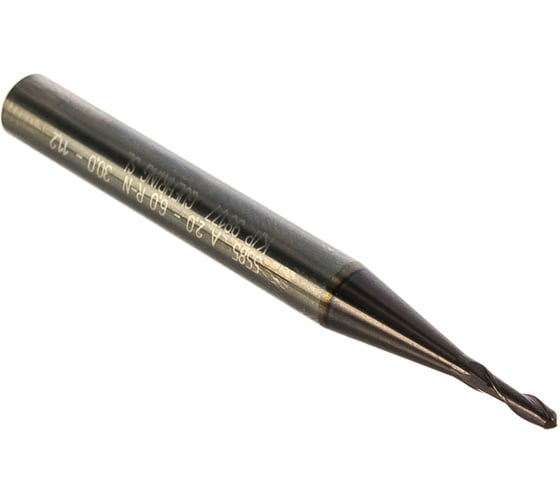 Фреза сферическая Super Line (2 мм; Z=2; DIN6527L; твердый сплав; тип N; FIRE) Guhring 5585 2,000