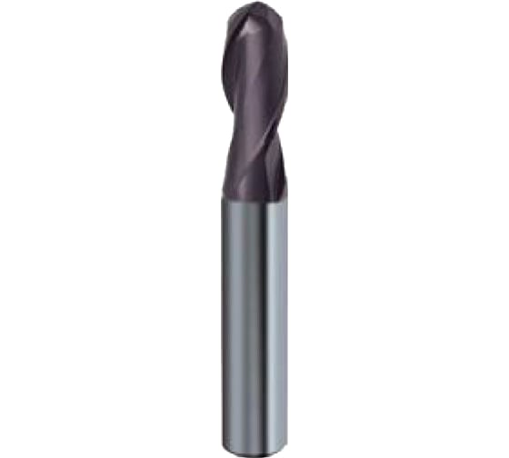 Фреза сферическая Super Line (1 мм; Z=2; DIN6527L; твердый сплав; тип N; FIRE) Guhring 5585 1,000 1