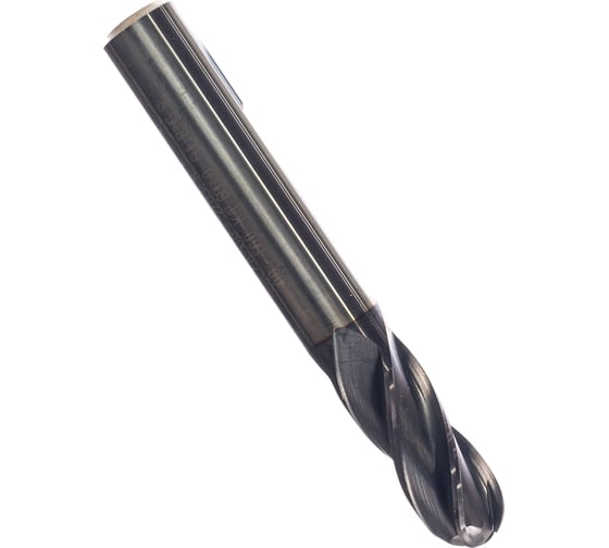 Фреза сферическая Super Line (10 мм; Z=4; DIN6527L; твердый сплав; тип N; FIRE) Guhring 5584 10,000