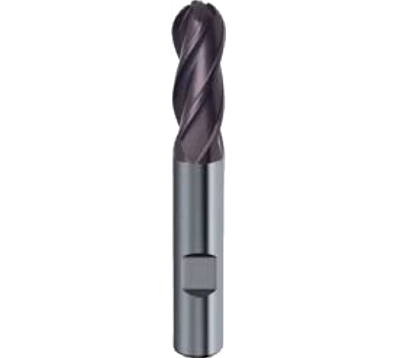 Фреза сферическая Super Line (6 мм; Z=4; DIN6527L; твердый сплав; тип N; FIRE) Guhring 5584 6,000