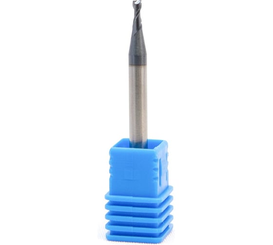 Фреза концевая твердосплавная 2 мм, 2Z DAKSTOOLS HT-2E-D2.0 1