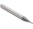 Фреза концевая твердосплавная 1 мм, 2Z DAKSTOOLS HT-2B-D1 R0.5 2