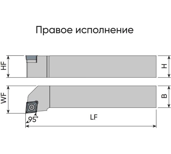 Державка SCLCR 2020 K09 microbor 50001600