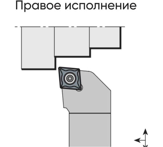 Державка SCLCR 1010 E06 microbor 50001583