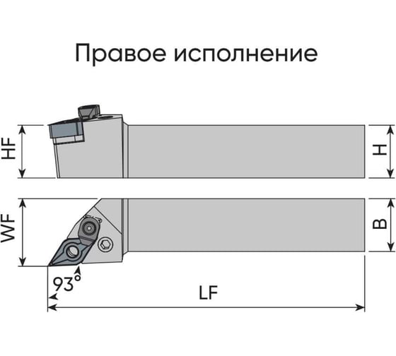 Державка PDJNR 2525 M15C microbor 50000929
