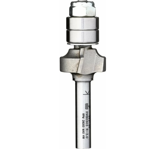 Фреза радиусная r3, d20, b9.5, двойной подшипник, хвостовик 6 WPW RWB0303