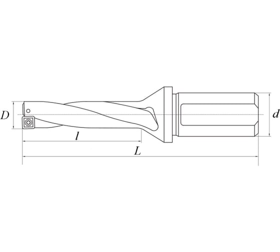 Сверло корпусное MSD3280-S32-SP09SKD61 ACCKee db00521
