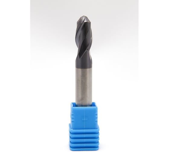 Фреза концевая твердосплавная 8 мм, Z2 DAKSTOOLS HT-2B-D8 R4.0