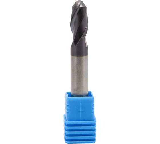 Фреза концевая твердосплавная 10 мм, Z2 DAKSTOOLS HT-2B-D10 R5.0 1