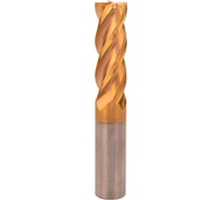 Фреза концевая твердосплавная 14x100/42 мм 4z P30 TiSiCrN S14 мм H-Tools 6804-140