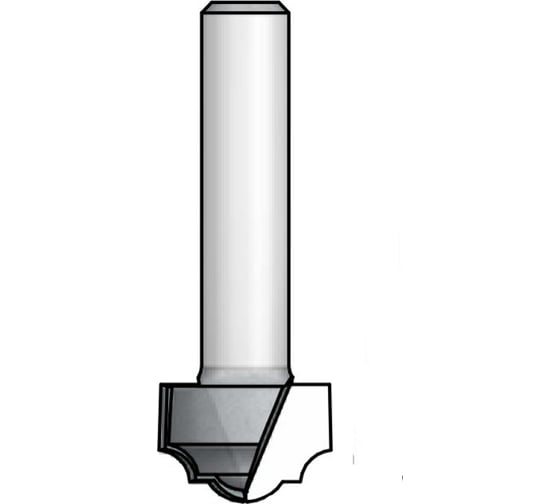 Фреза классический профиль (R 5 мм, 73 мм, хвостовик 12 мм) WPW RC06002 1