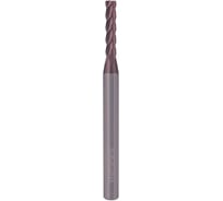 Фреза концевая твердосплавная 3x75/15 мм 4z P20 TiALN S6 мм H-Tools 19943-030