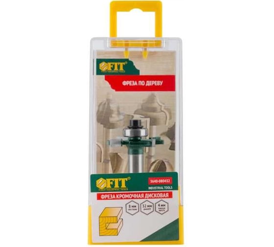 Фреза кромочная дисковая с нижним подшипником 32x4х50 мм FIT 3640-080432