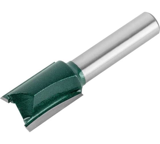 Фреза пазовая прямая с двойным лезвием 10x25x55 мм FIT 3601-082510
